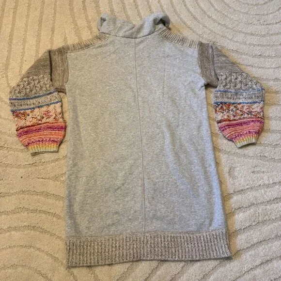 Daily Practice by Anthropologie Cozy Cowl Neck Tunic Dress Size Medium - Picture 6 of 8